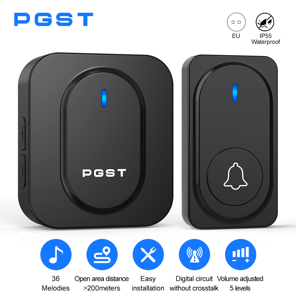 Home Security Lights - Bel Pintu Nirkabel PGST 36 Nada