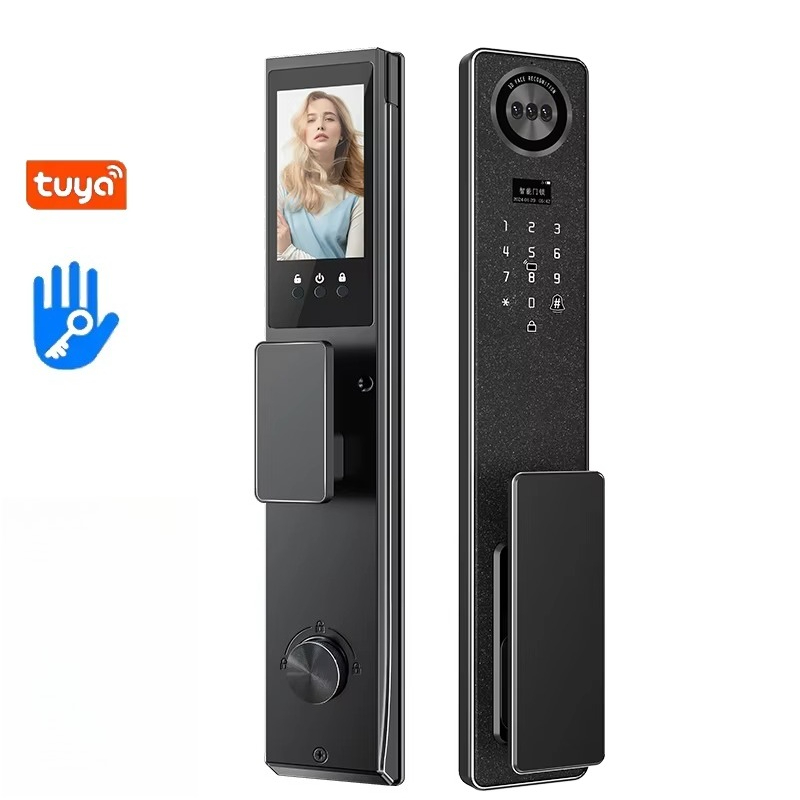 Home Security Door Lock - Kunci Pintu Pintar WiFi Tuya, Kunci