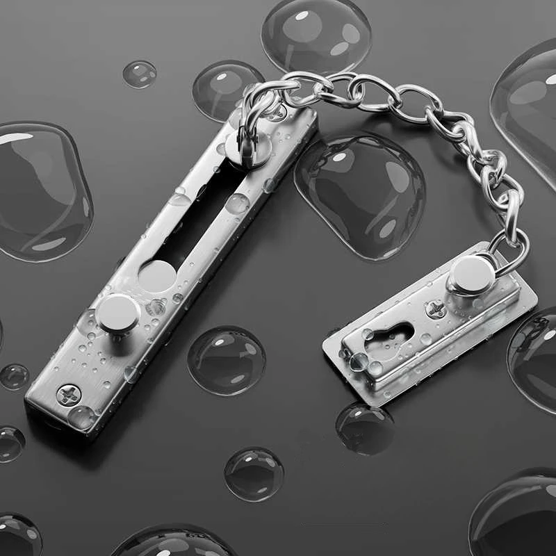 Door Chain Guard - Kunci Rantai Pintu Keamanan Stainless Steel