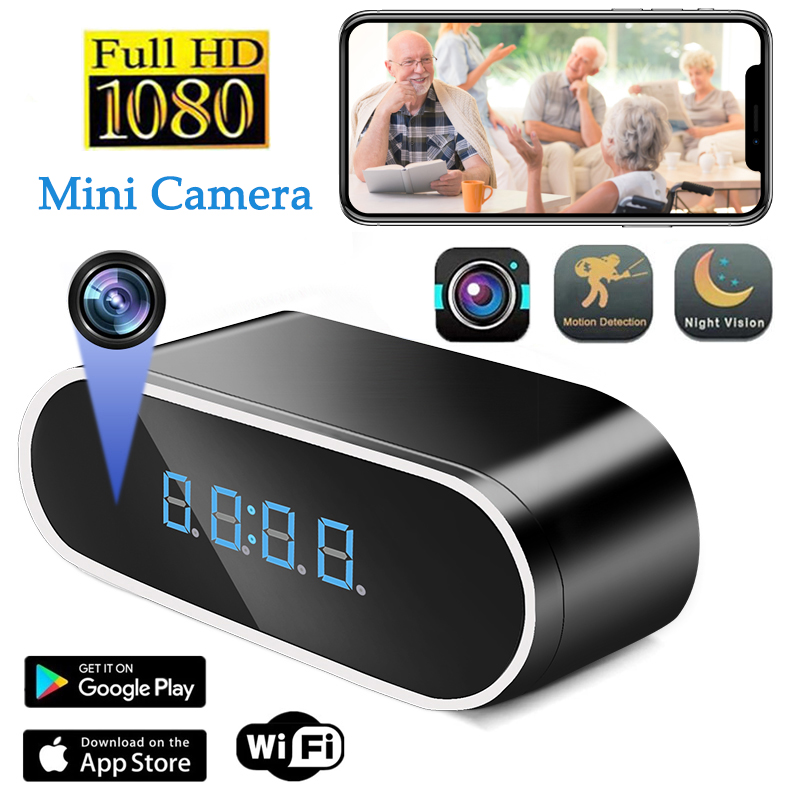 Home Security Kamera - Kamera Mini Alarm, Full HD 1080P