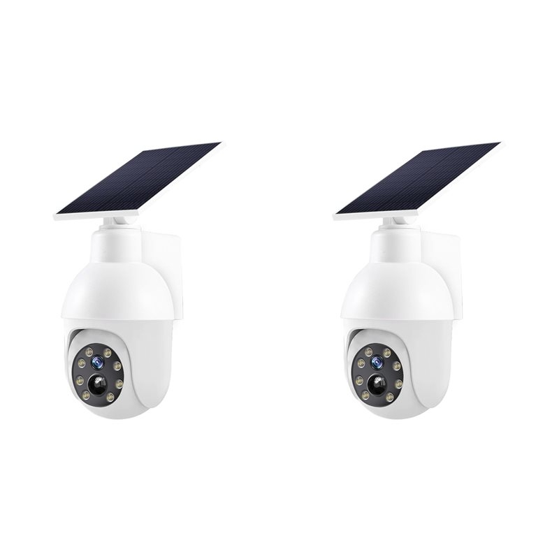 Home Security Lights - 2X Lampu Sensor Pengawasan Analog Bertenaga