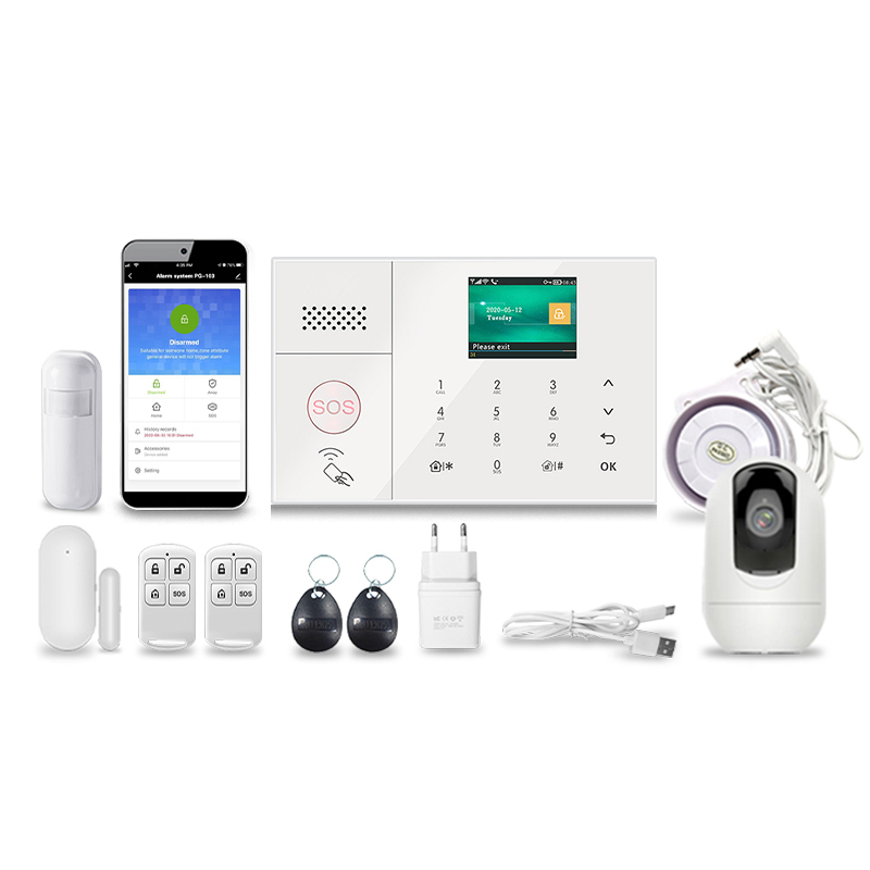 Home Security Using Gsm - Sistem Keamanan Alarm Nirkabel TUYA Terbaik