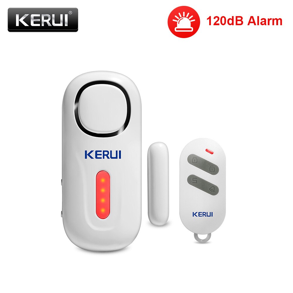 Home Security Lights - KERUI Sensor pencuri nirkabel 120DB, keamanan