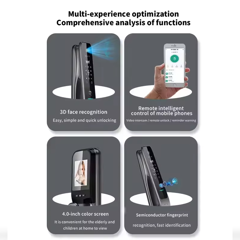 Kunci Pintu Pintar HX5 Pengena - Home Security Door Lock ulasan dan harga
