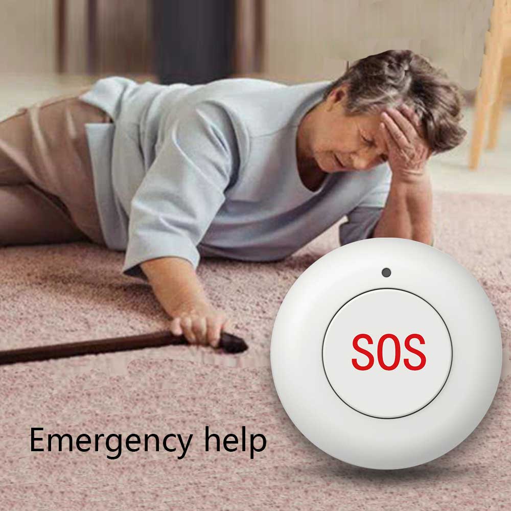 Tombol SOS Nirkabel Bel Pintu  - Home Security Alarm System ulasan dan harga