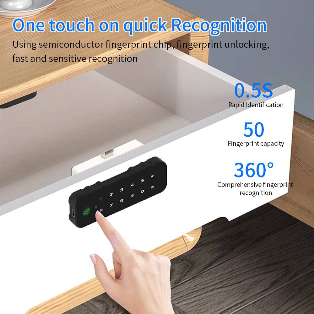 Tuya Bluetooth Pintar Kabinet  - Home Security Door Lock ulasan dan harga