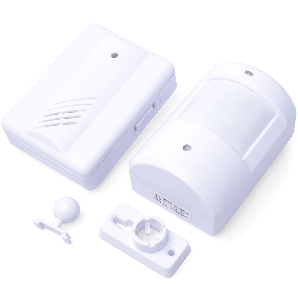 Sistem Bel Pintu Inframerah de - Home Security Alarm System ulasan dan harga