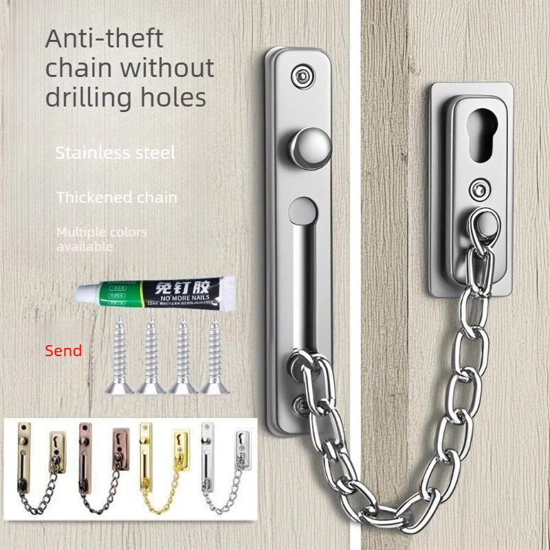 Kunci Rantai Pintu Keamanan St - Door Chain Guard ulasan dan harga
