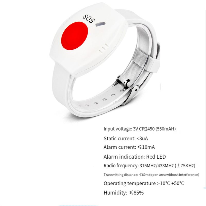 AA84 3X Tombol Panik RF 315Mhz - Home Security Alarm System ulasan dan harga