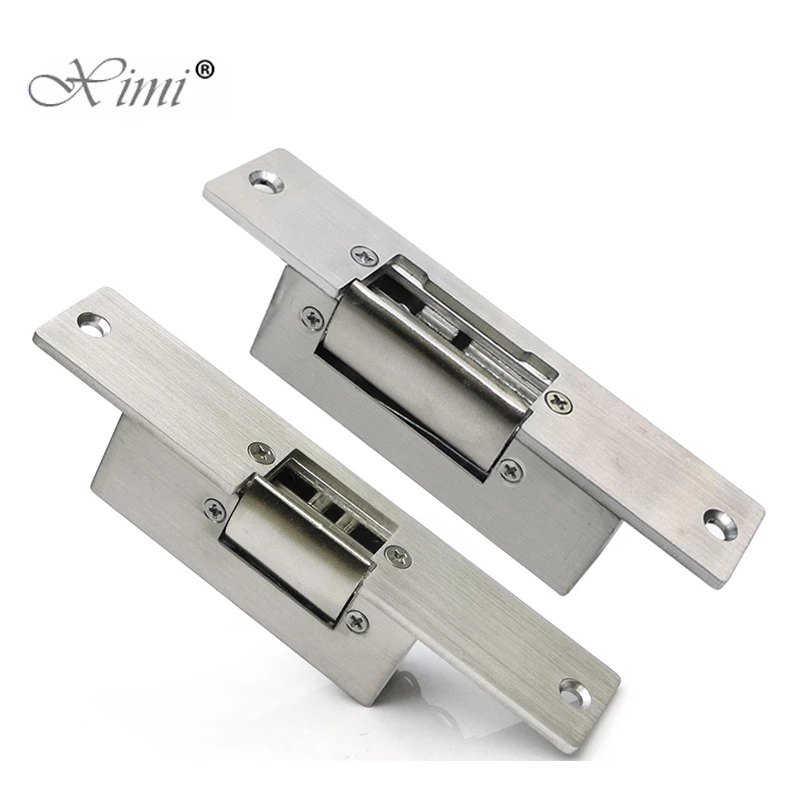 DC 12V Baja Tahan Karat Kunci  - Home Security Door Lock ulasan dan harga