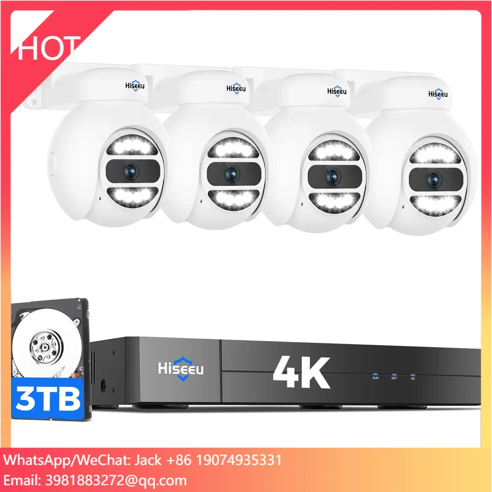 Sistem Kamera CCTV Keamanan Ru - Home Security And Camera Systems ulasan dan harga
