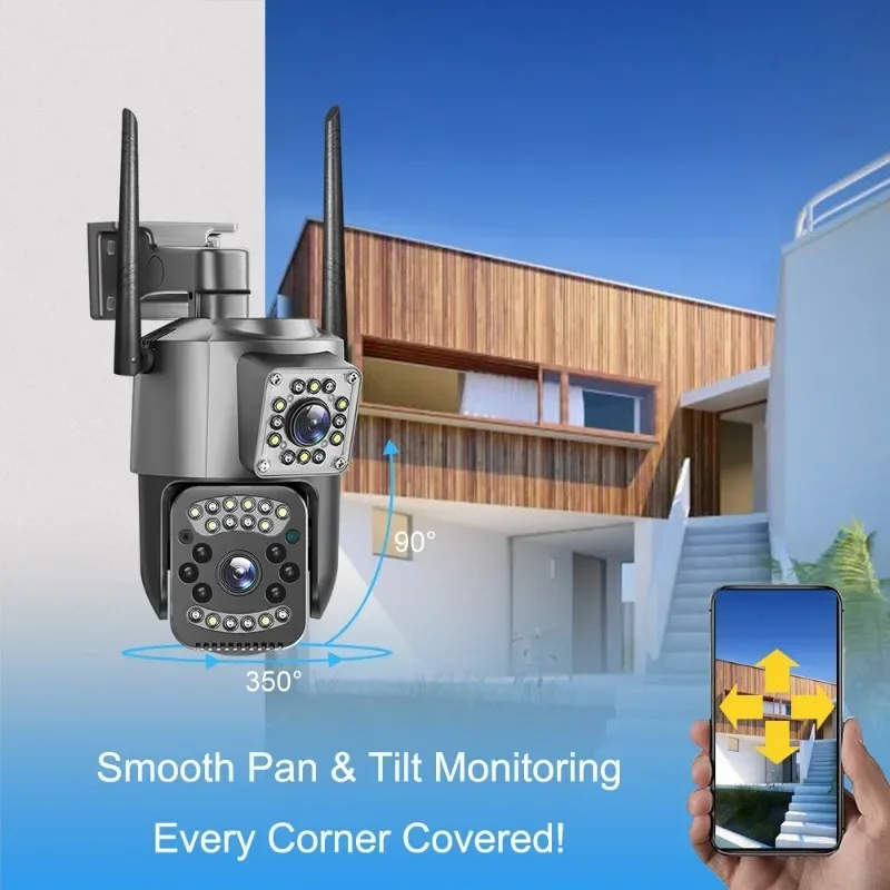 Kamera WIFI IP 8MP, alat pengi - Home Security Kamera ulasan dan harga