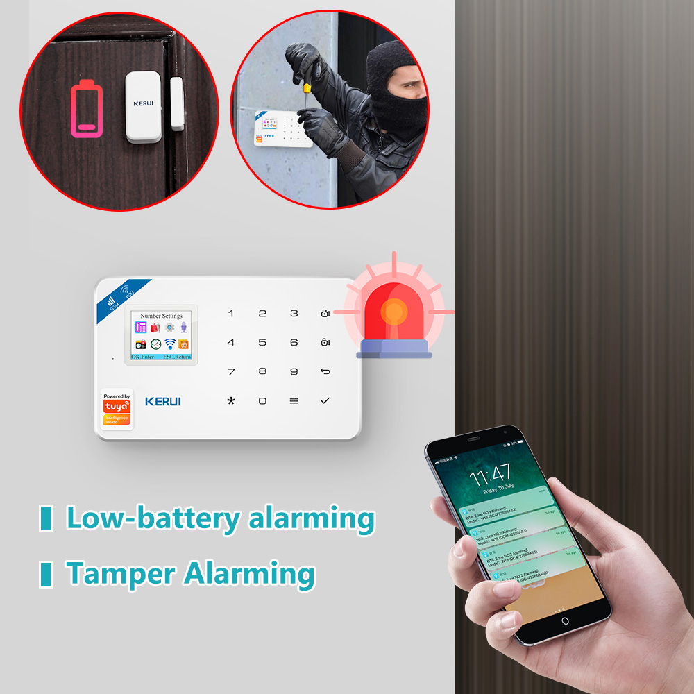 KERUI W181 detektor gerak cerd - Home Security Kamera ulasan dan harga