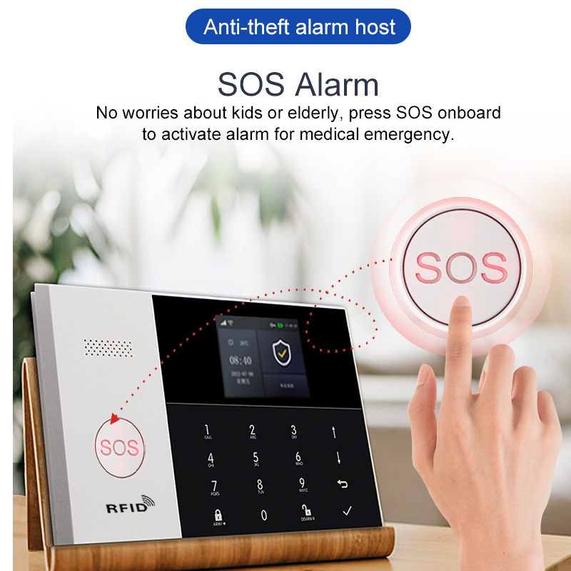 PGST PG-105 Sistem Alarm Keama - Home Security Alarm System ulasan dan harga