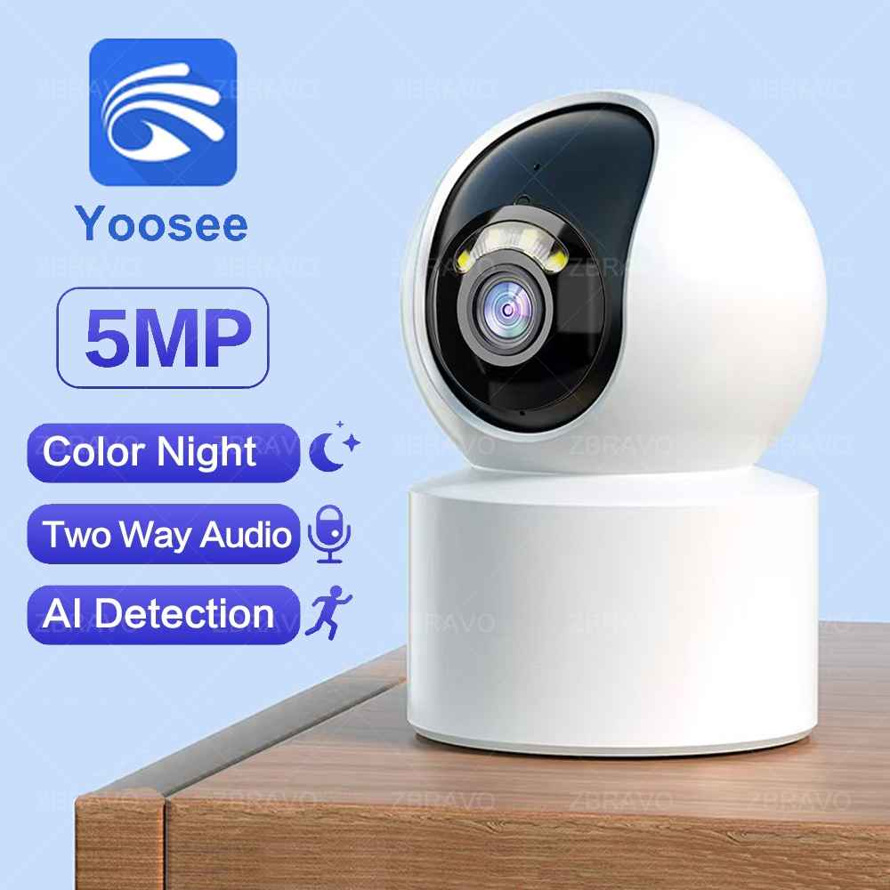 Kamera Keamanan WiFi Yoosee 5M - Home Security Kamera ulasan dan harga