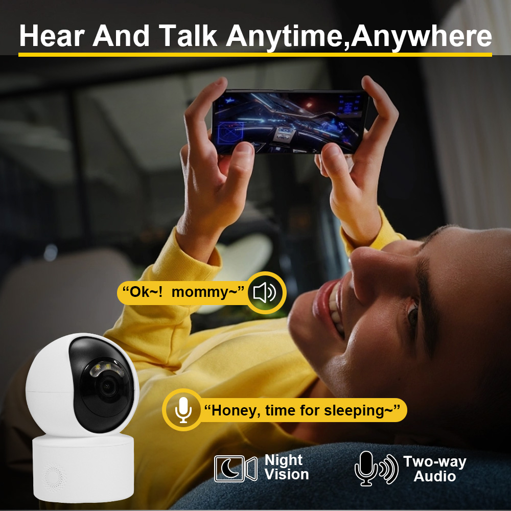 Kamera Keamanan WiFi Yoosee 5M - Home Security Kamera ulasan dan harga