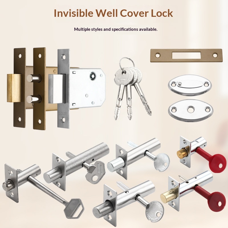 1PCS Kunci Pintu Tersembunyi d - Home Security Youtube ulasan dan harga