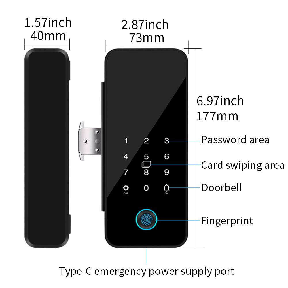 Tuya Smart Life Kunci Pintu Ka - Home Security Tapo ulasan dan harga