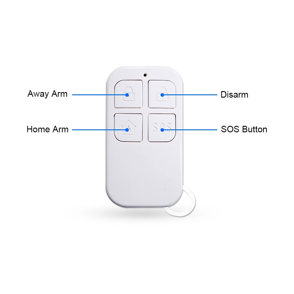 Detektor Remote kontrol nirkab - Home Security Alarm System ulasan dan harga