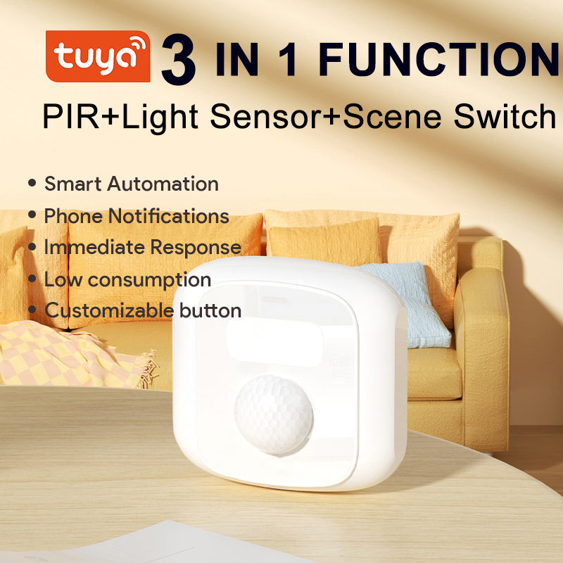 Zigbee Tuya 3.0 Alarm Sensor c - Home Security Lights ulasan dan harga