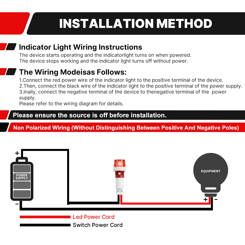 Lampu Indikator LED Berulir 10 - Home Security Companies Near Me ulasan dan harga