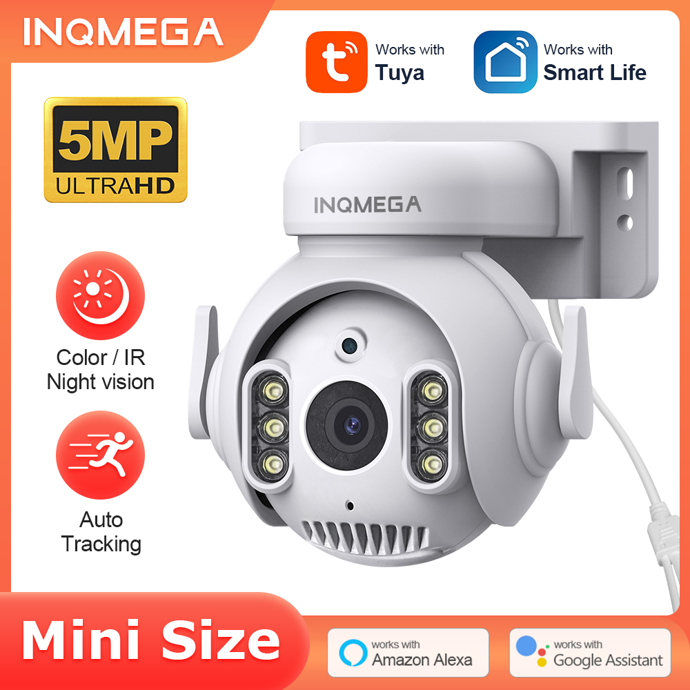 INQMEGA 5MP Kamera TUYA Wifi S - Home Security Kamera ulasan dan harga