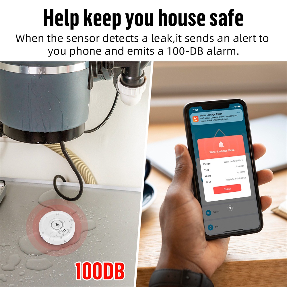 Fuers detektor kebocoran air A - Home Security Alarm System ulasan dan harga