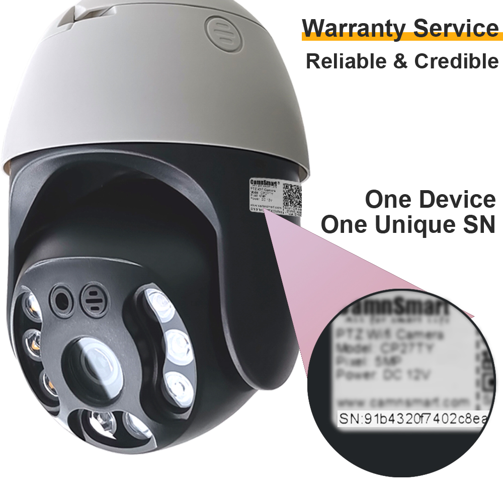 Camnsmart Tuya 5MP Alexa kamer - Home Security Kamera ulasan dan harga