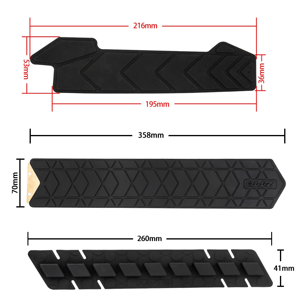 ZTTO stiker Anti Slip sepeda,  - Door Chain Guard ulasan dan harga
