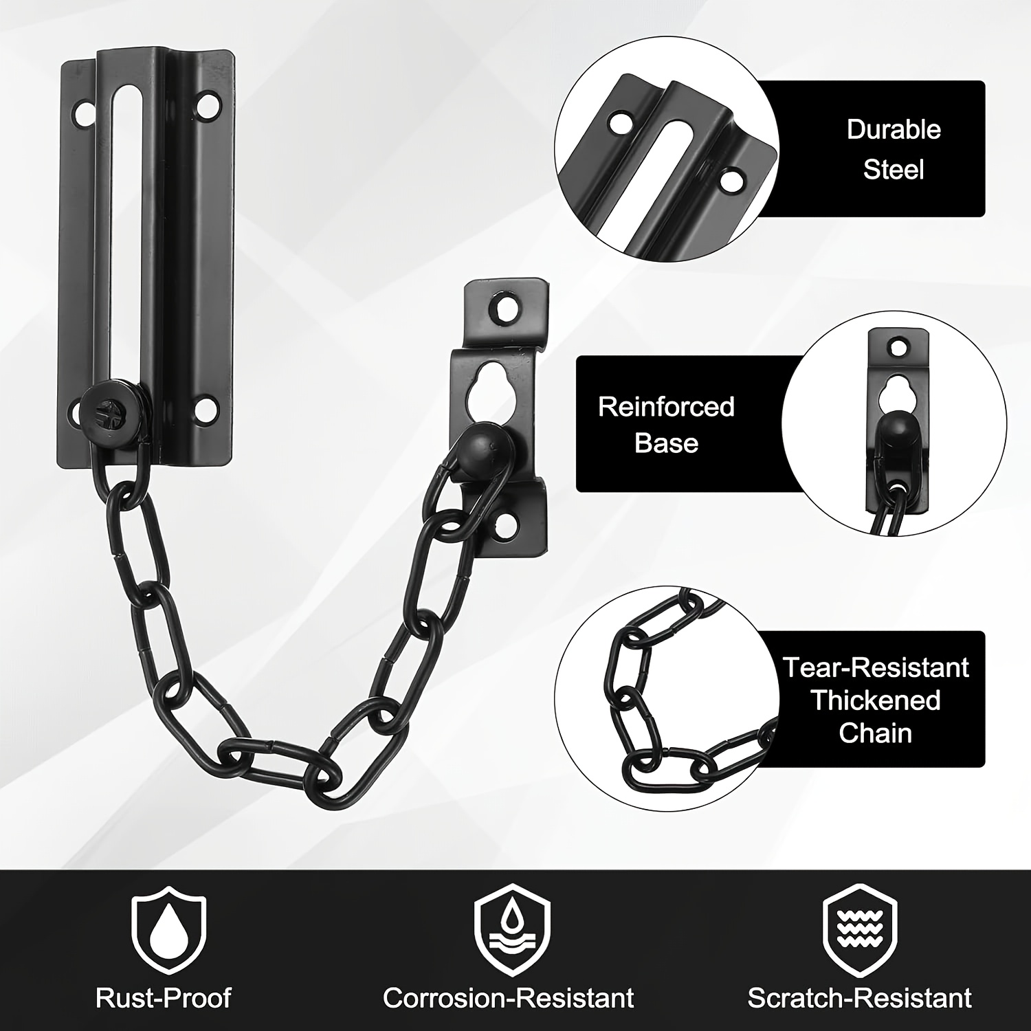2 Paket Kunci Rantai Pintu Hit - Door Chain Guard ulasan dan harga