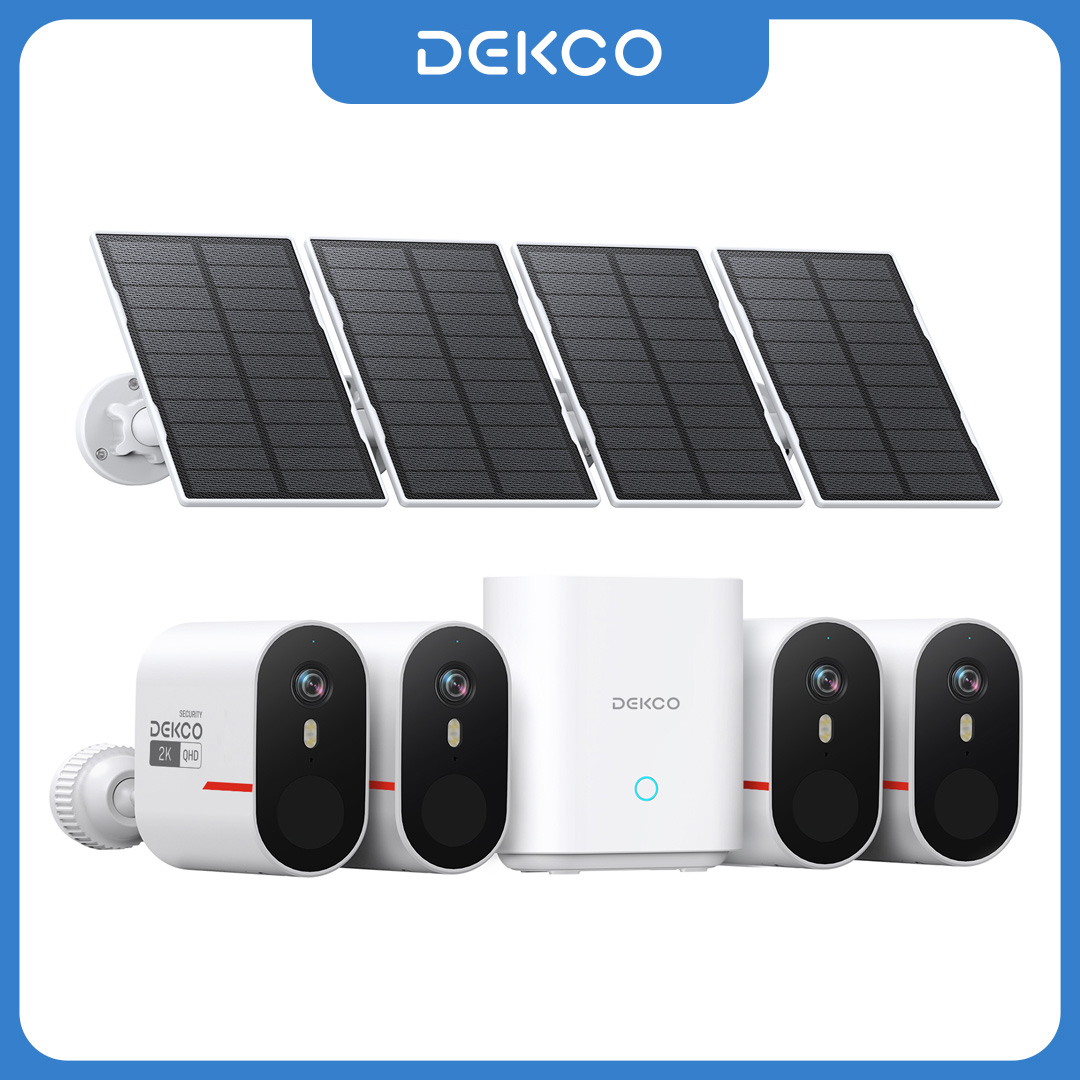 Sistem Kamera Surya WiFi Dekco - Home Security And Camera Systems ulasan dan harga