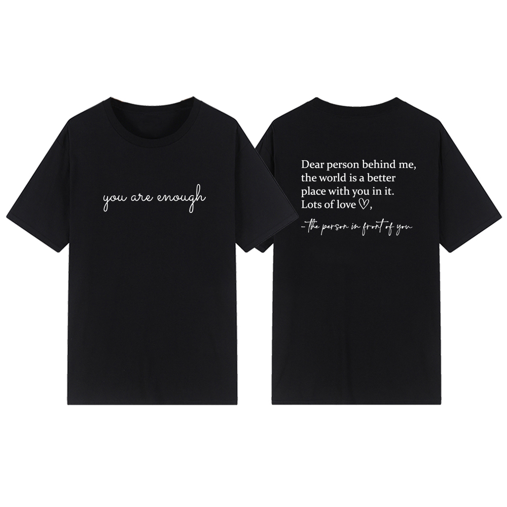 Kaos Dear Person Behind Me You - Home Security Companies Near Me ulasan dan harga