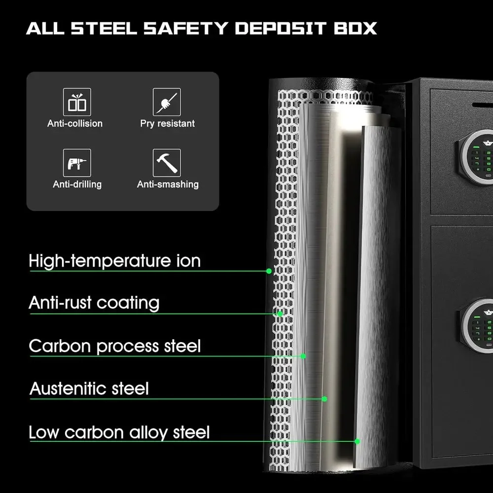 6,0 Cu. Brankas Keamanan Tahan - Home Security Lights ulasan dan harga