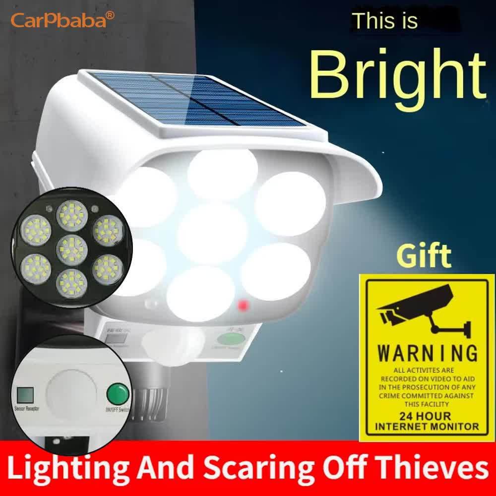 Lampu Surya Luar Ruangan Senso - Home Security Lights ulasan dan harga