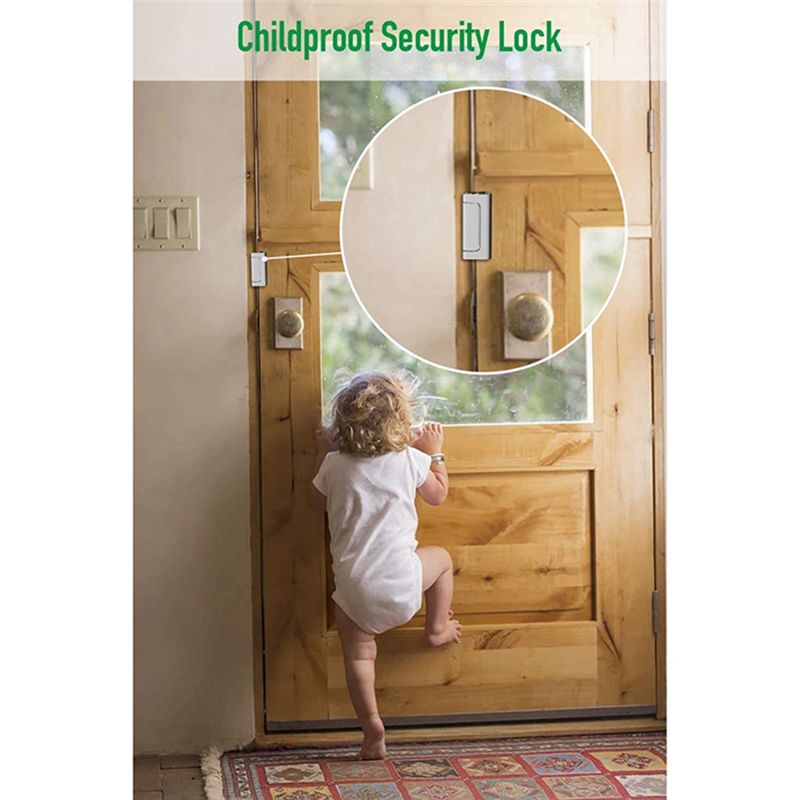 Kunci Pintu Keamanan Rumah 2 B - Home Security Door Lock ulasan dan harga